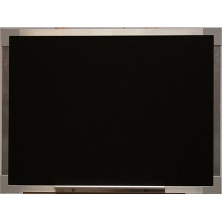 CRESTLINE Crestline 32B-A 18 in. x 24 in. Aluminum Framed Black Chalkboard 32210